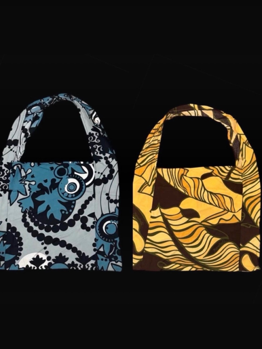 Manuheali’i Bundle Floral Pattern Tote Bags